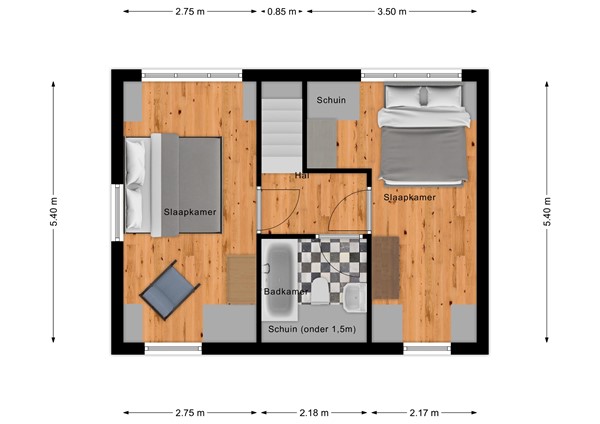 Floorplan - Rijksweg 11, 4503 GJ Groede